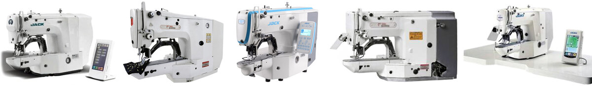 Модели закрепочных швейных машин RED SHARK, JACK, Juki