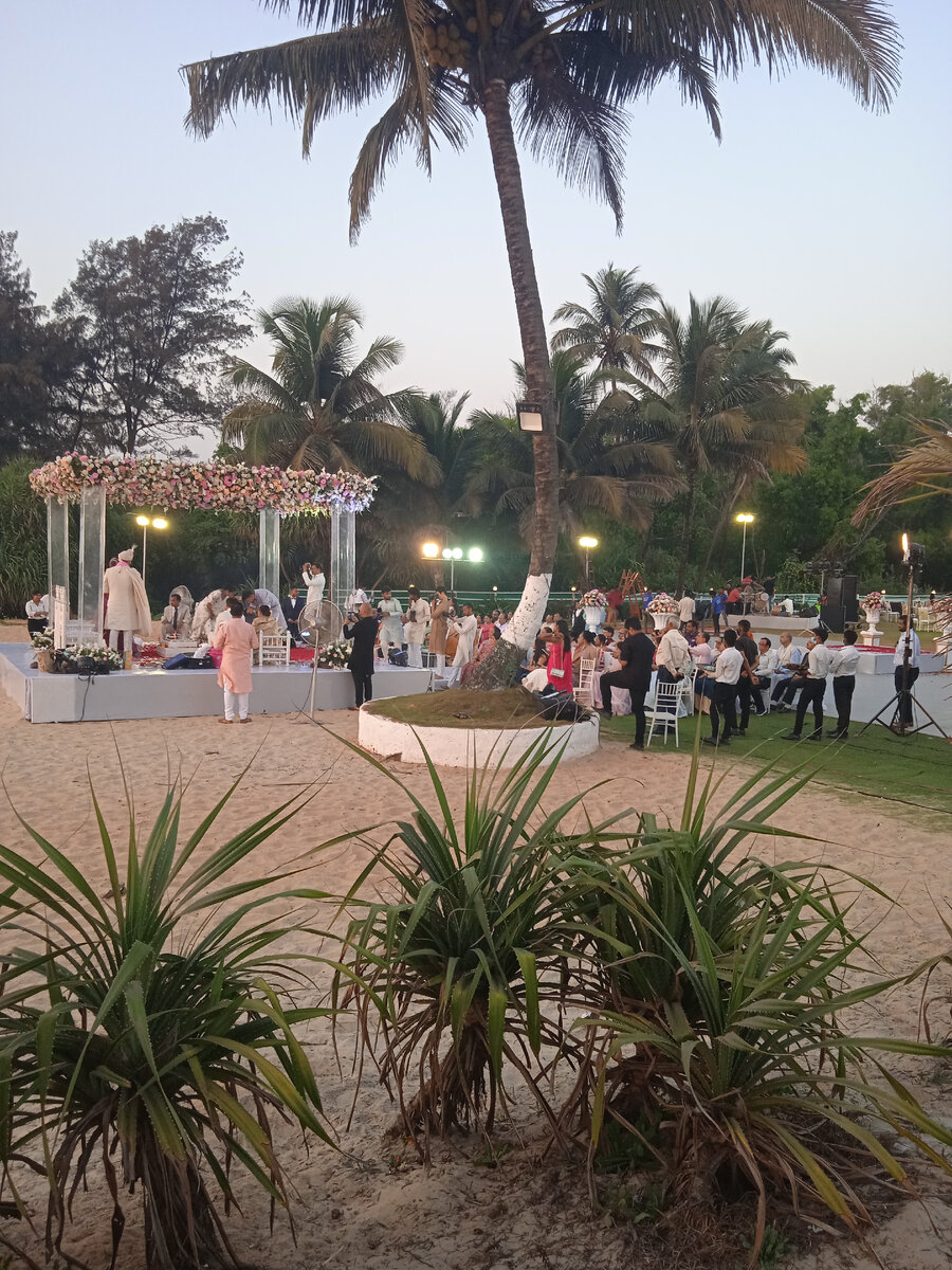 Павильон с цветами