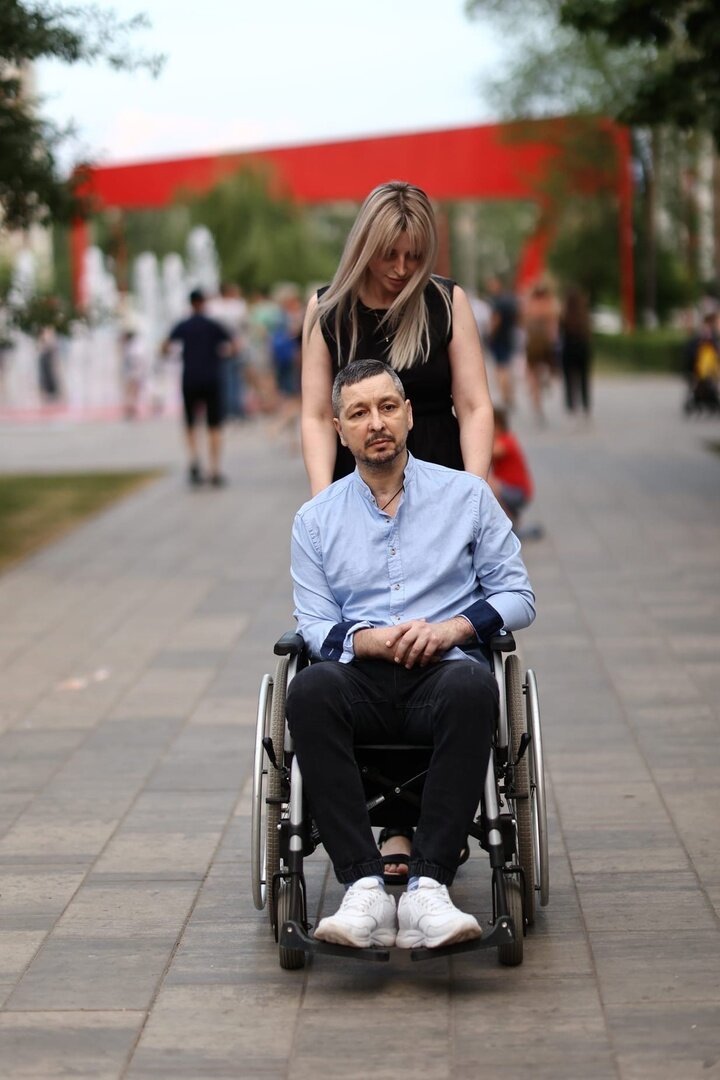 Супруга стала инвалидом