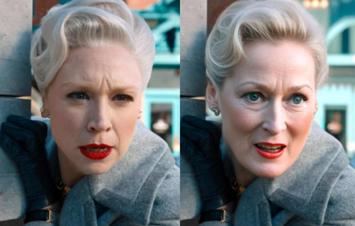 Гвендолин Кристи и Мерил Стрип