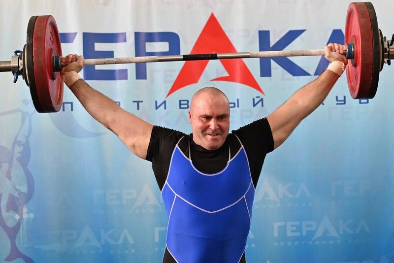 Штангист Федор Богдановский
