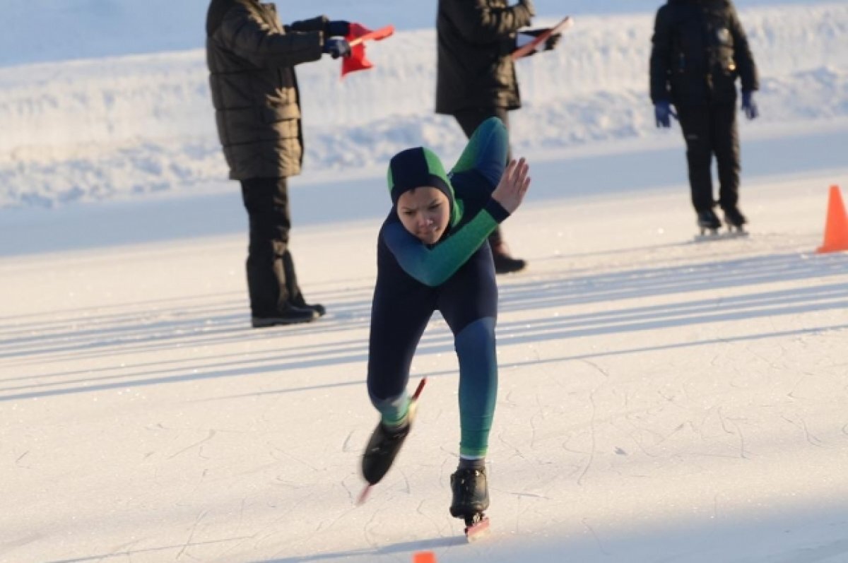    Конькобежка из Оленегорска взяла серебро на всероссийских соревнованиях