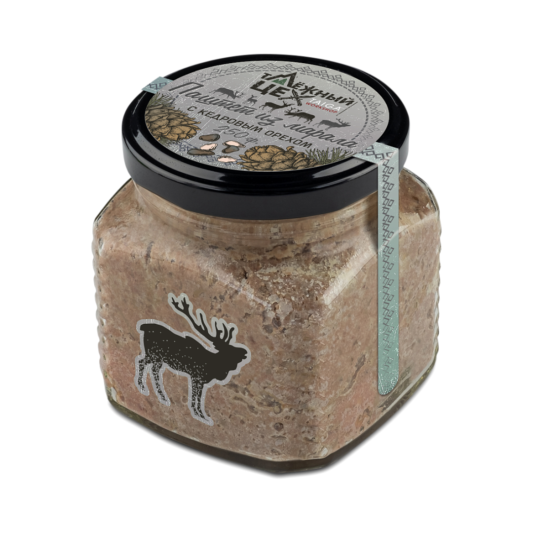 Паштет из марала с кедровым орехом