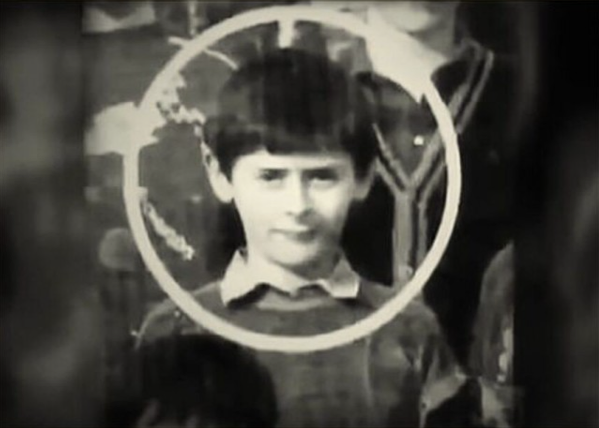 Альфредо Галан в детстве