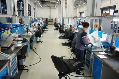    Компания по производству СВЧ-электроники «НПП «Исток» из Подмосковного Фрязина ©Дарья Калашникова