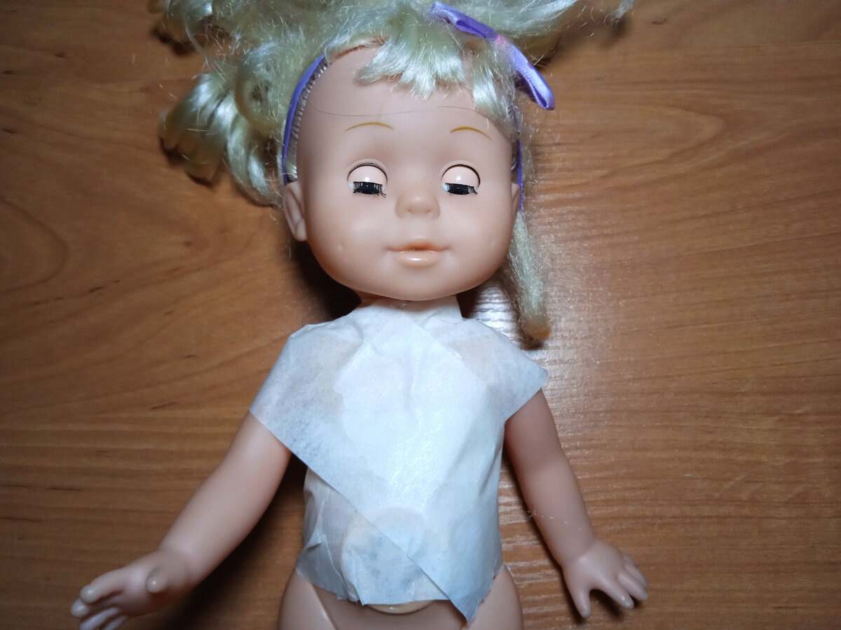 Выкройка-основа платья для кукол прилегающего силуэта