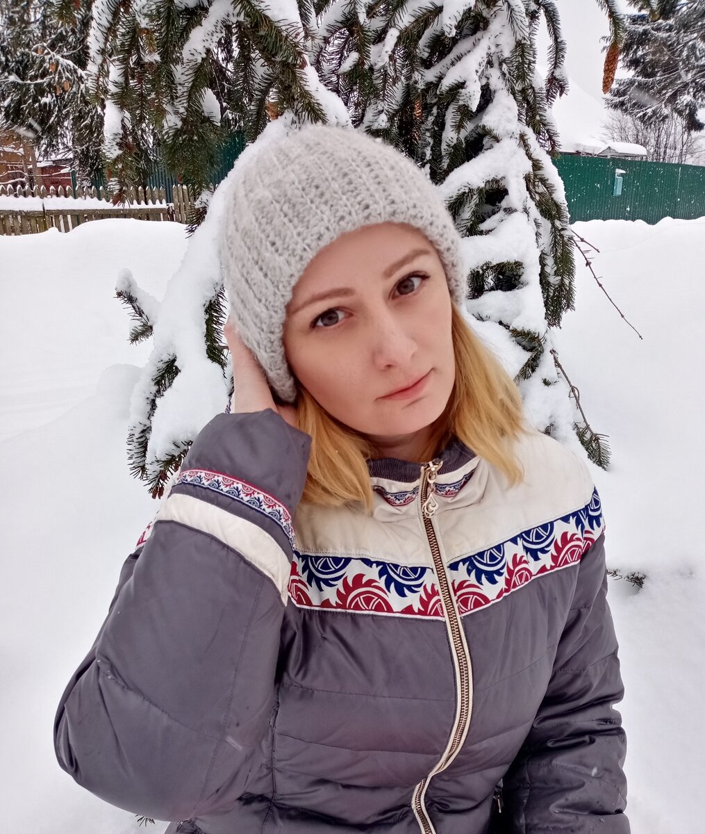 Шапка была связана на заказ