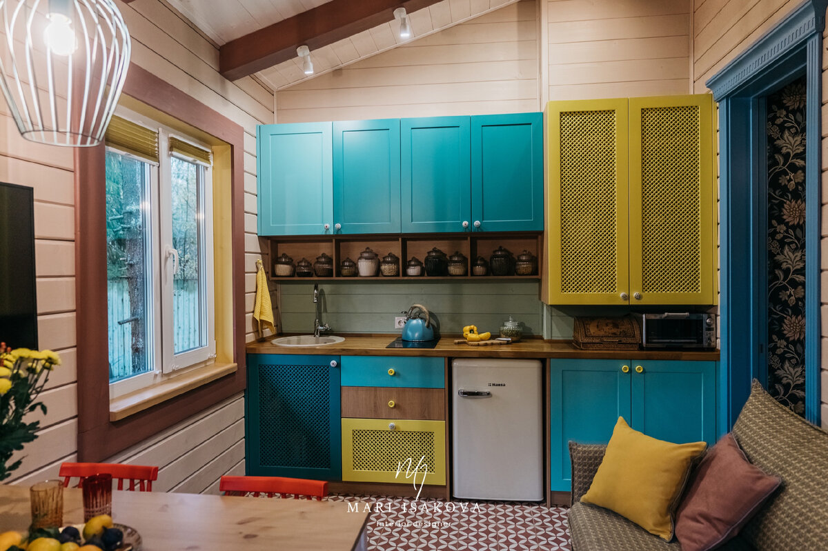 В проектировании небольших пространств имеет значение каждый сантиметр. Проект Дом-баня 39 м2