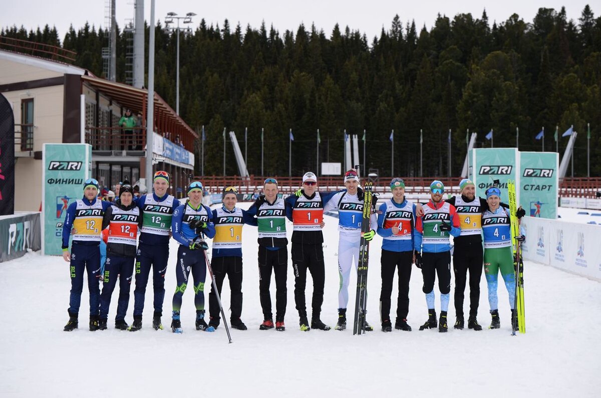    Сборная Югры стала чемпионом России по биатлону в мужской эстафете