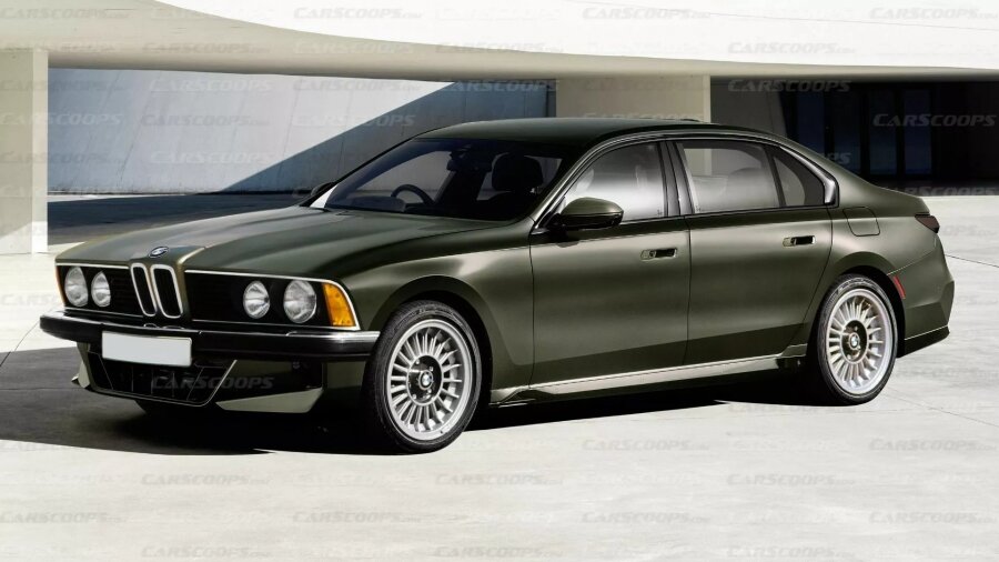 Эволюция BMW 7-series Новая G12 рядом со всеми прошлыми семерками. - DRIVE2