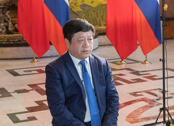    посол Китая в России Чжан Ханьхуэй, Bai Xueqi/XinHua