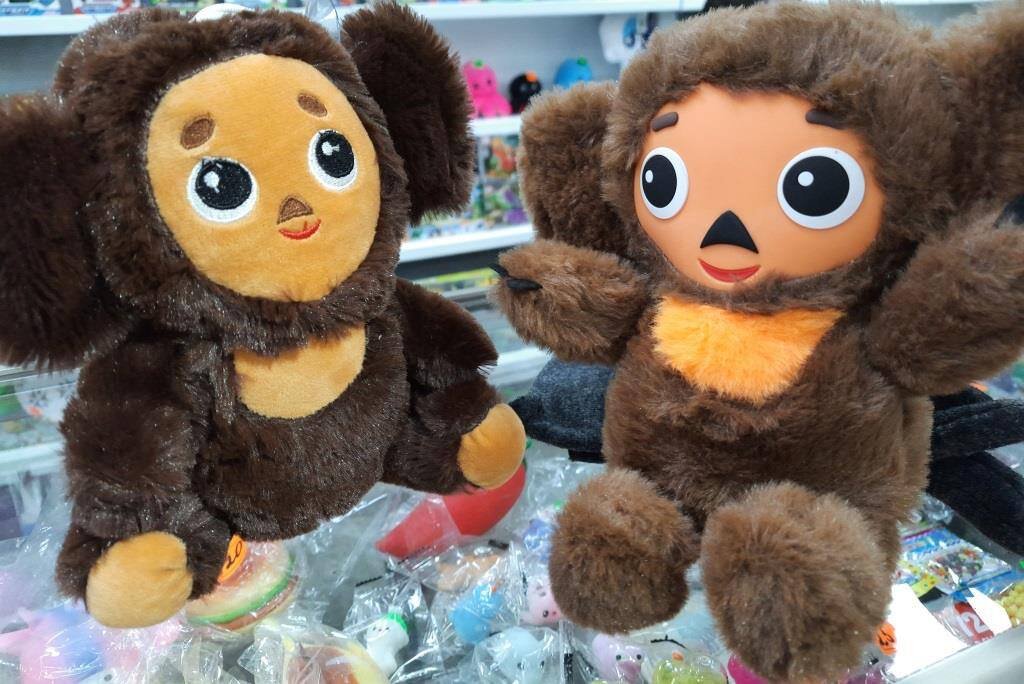 Плюшевые  "Чебурашки", изъятые таможенниками  в Уссурийске 