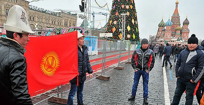 Киргизские специалисты в Москве (иллюстрация из открытых источников)