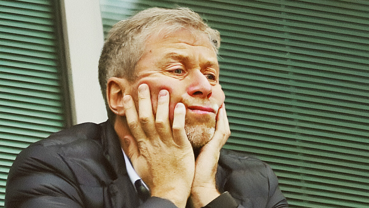 Роман Абрамович грустит 2