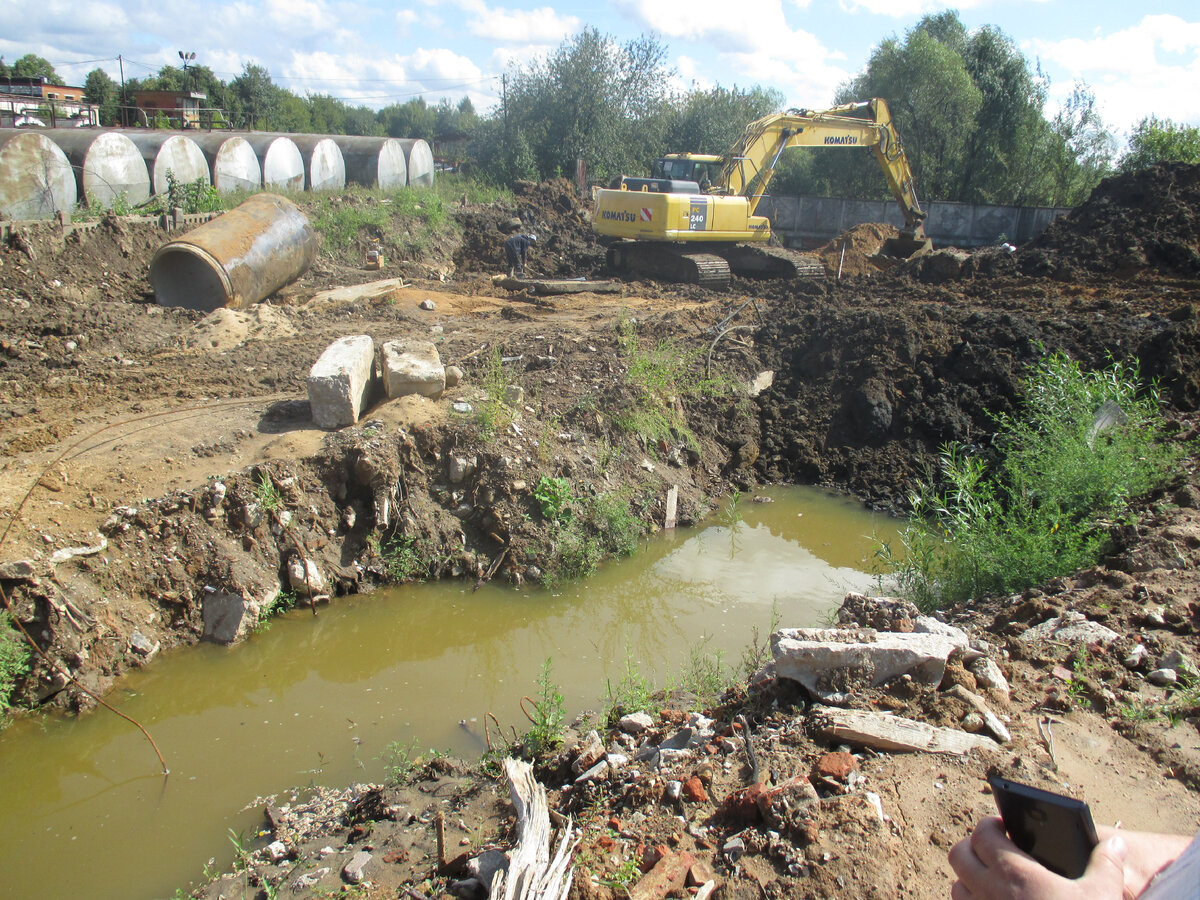 Грунтовые воды на площадке строительства