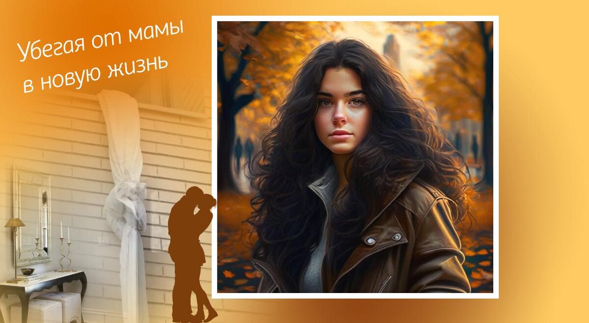 Повесть "Убегая от мамы в новую жизнь", часть 3. Коллаж автора (иллюстрация), фото взяты из открытых источников