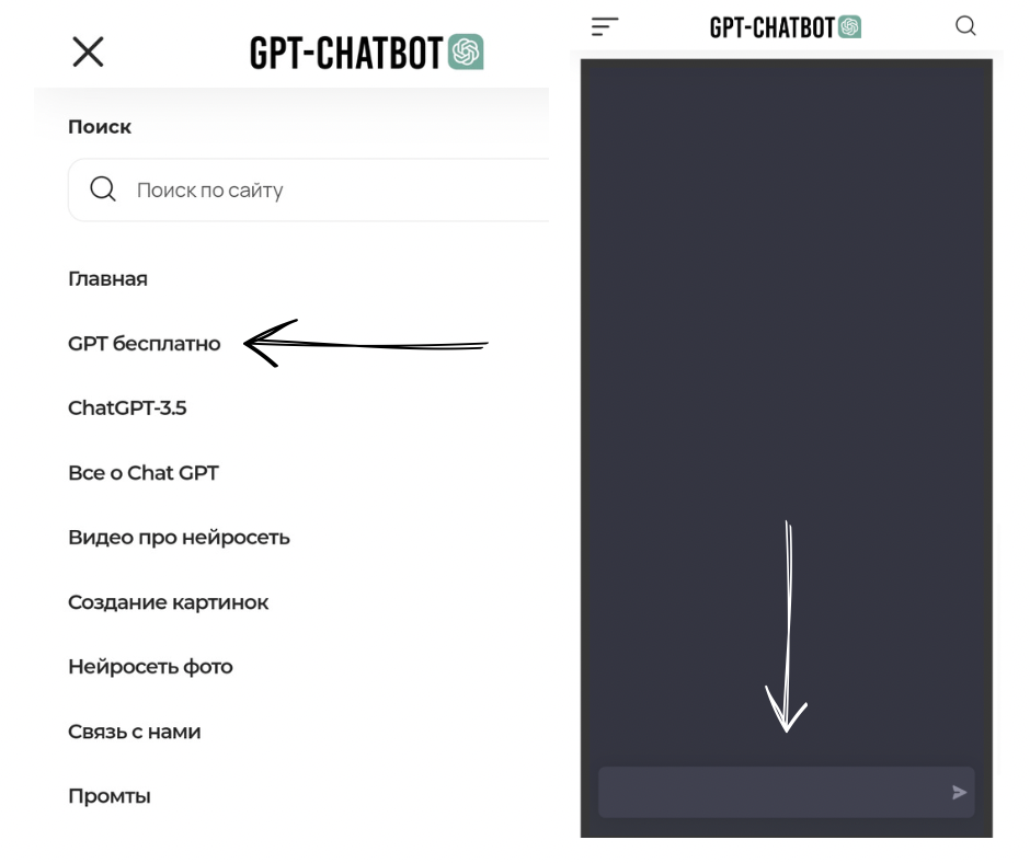 Русский аналог чата. Аналог chat GPT.