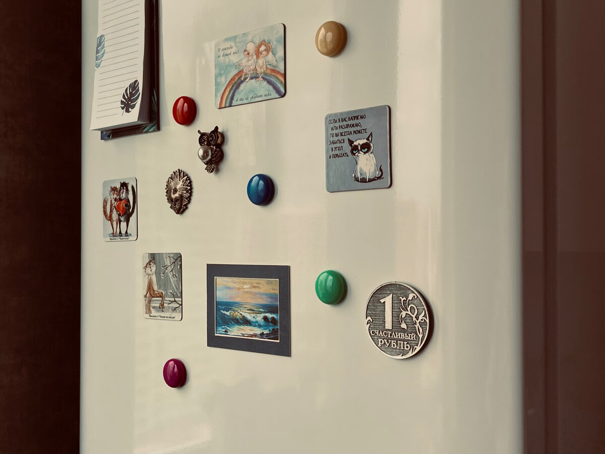 Магниты на моем холодильнике 