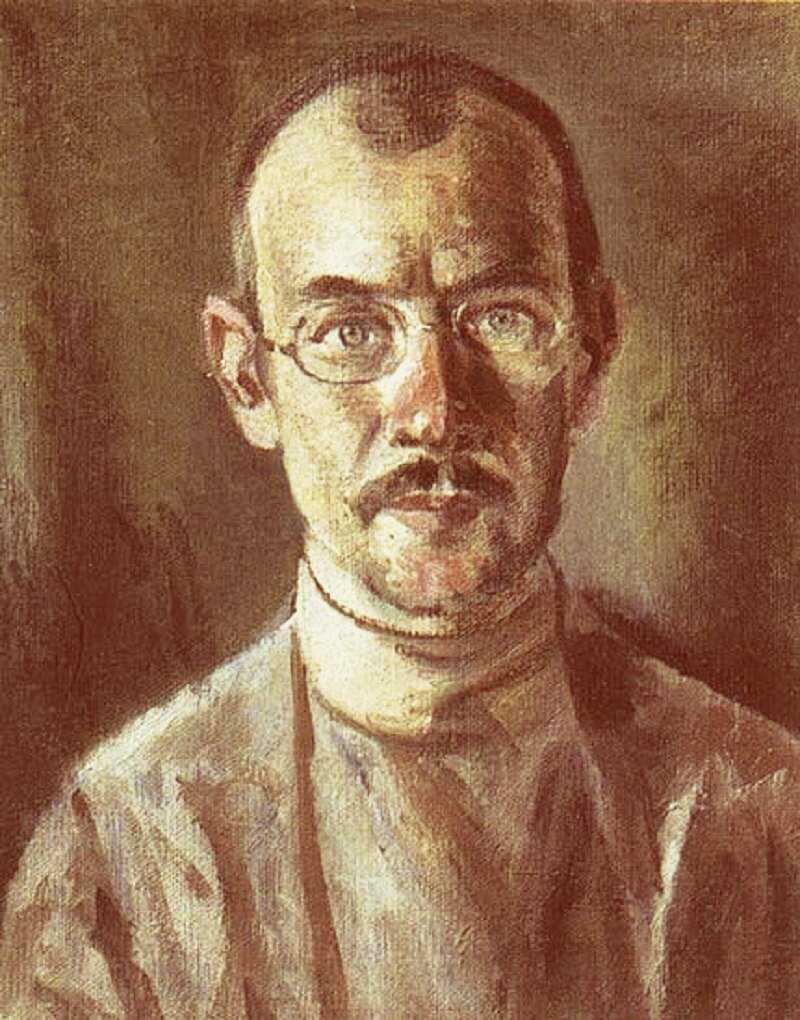 Константин Зефиров. Портрет Фонвизина А. В., 1918-1923,