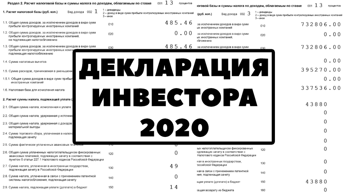 3 ндфл дивиденды иностранной компании образец заполнения