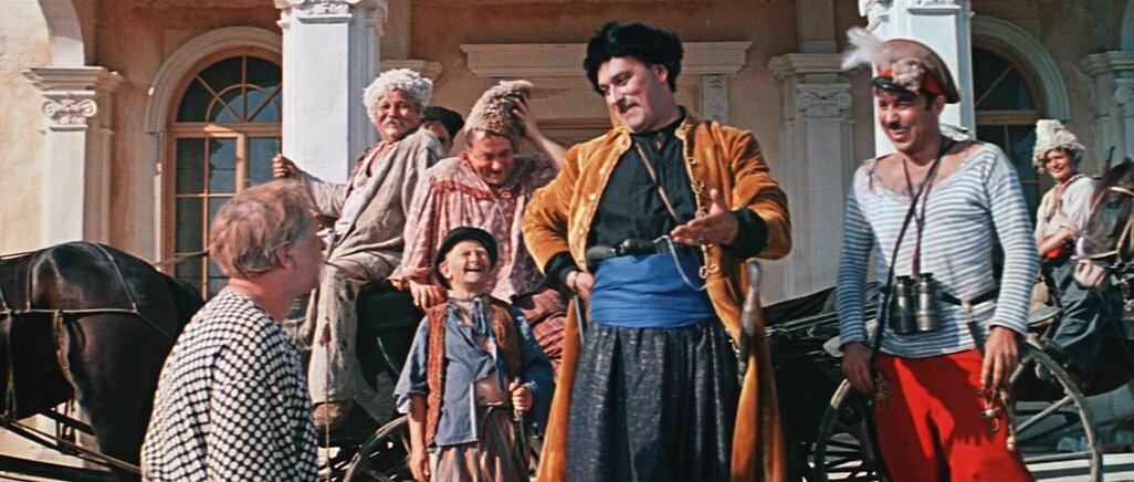 Кадр из фильма "Свадьба в Малиновке".