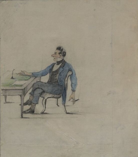 Неизвестный художник. А.В. Никитенко. Середина XIX века 