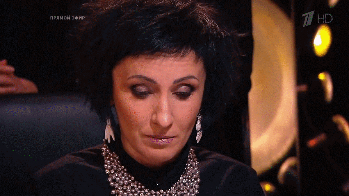 Микровыражение в губах в форме подковы. Источник: Youtube канал Первого канала.