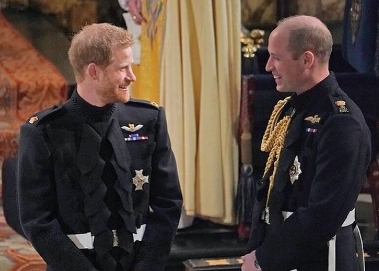 Принцы Гарри и Уильям. Фото: www.instagram.com/princeharryofengland