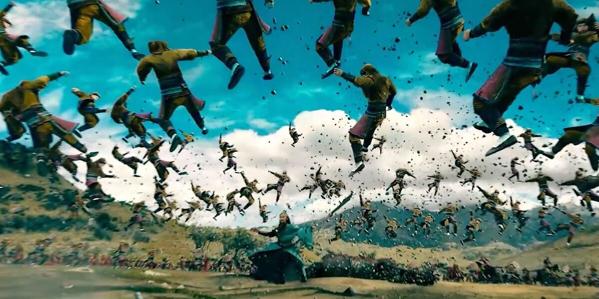 Кадр из трейлера к фильму Dynasty Warriors (2021). Источник фото screenrant.com