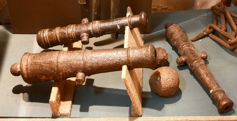 Собственно пушки из музея