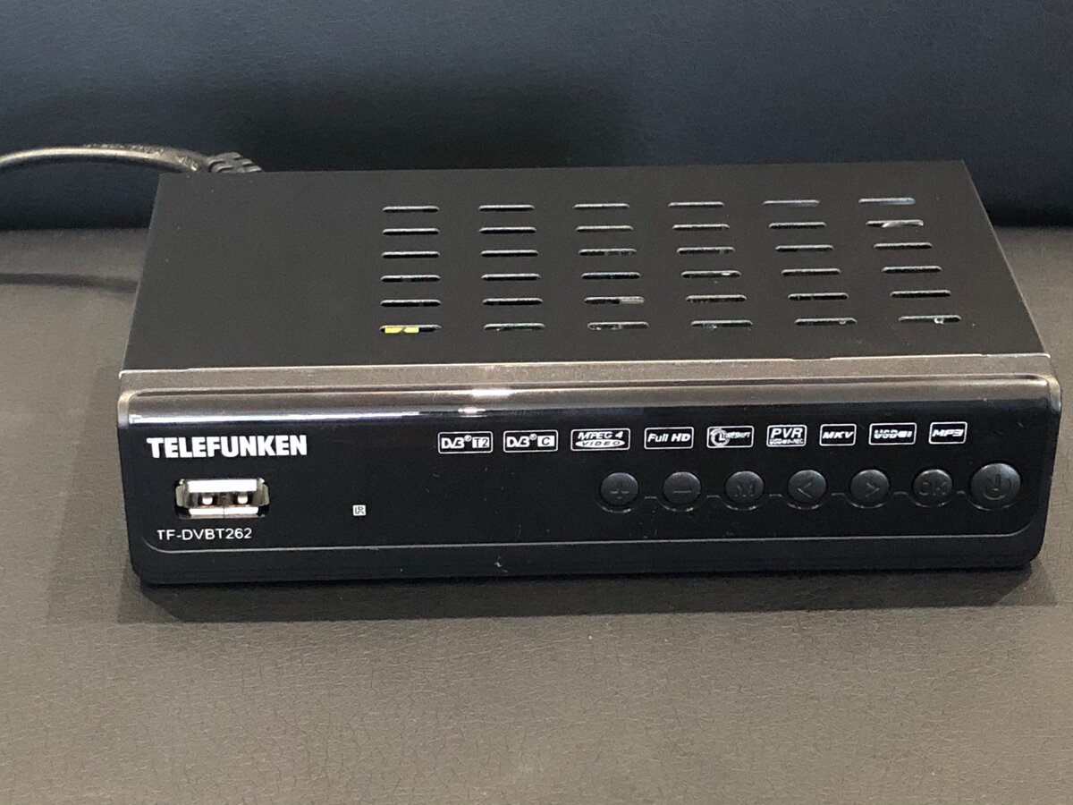 Telefunken tf dvbt201 схема