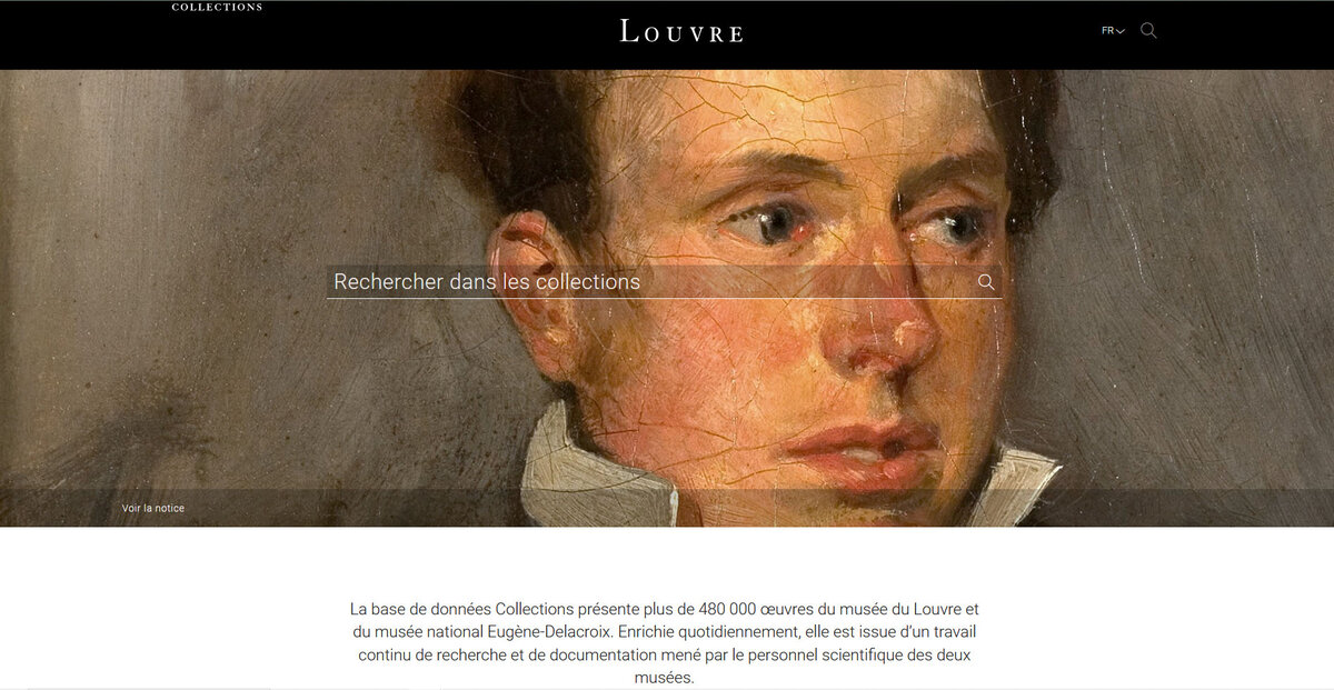 Скриншот первого экрана главной страницы коллекции.