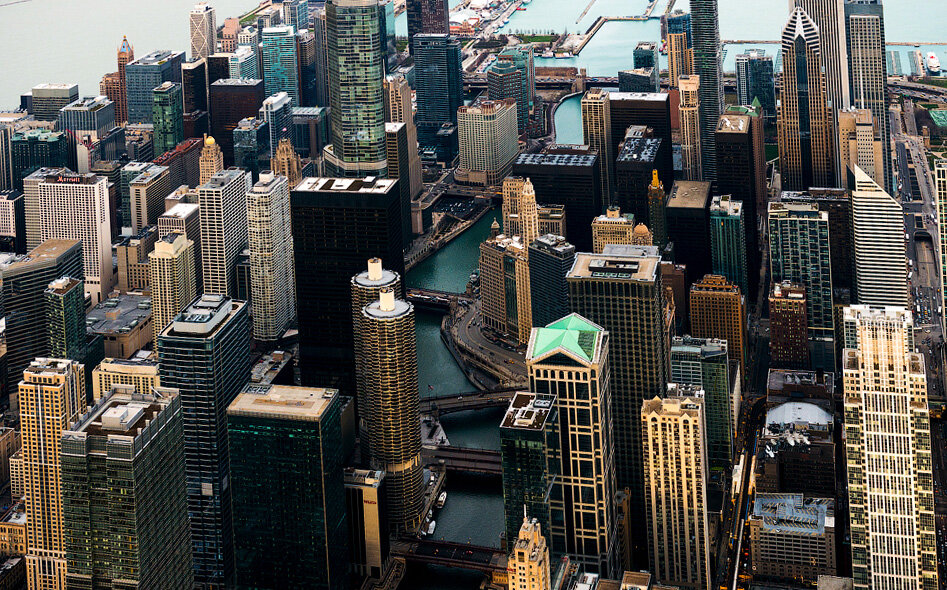 Небоскрёбы в Чикагской петле