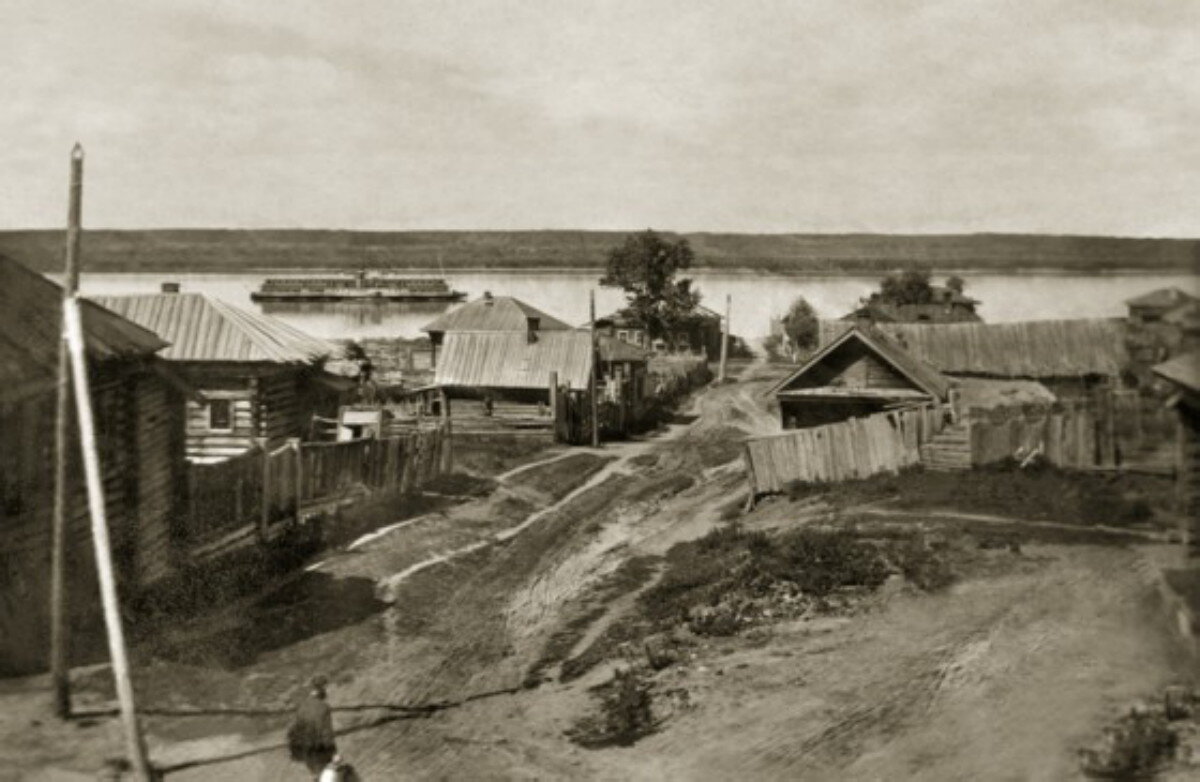 Старый Бердск. Переулок Почтовый. 1940-е годы. Фото: Курьер. Среда. Бердск