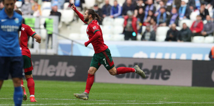 Гжегож Крыховяк - автор первого гола в матче с "Ротором", фото взято из открытых источников