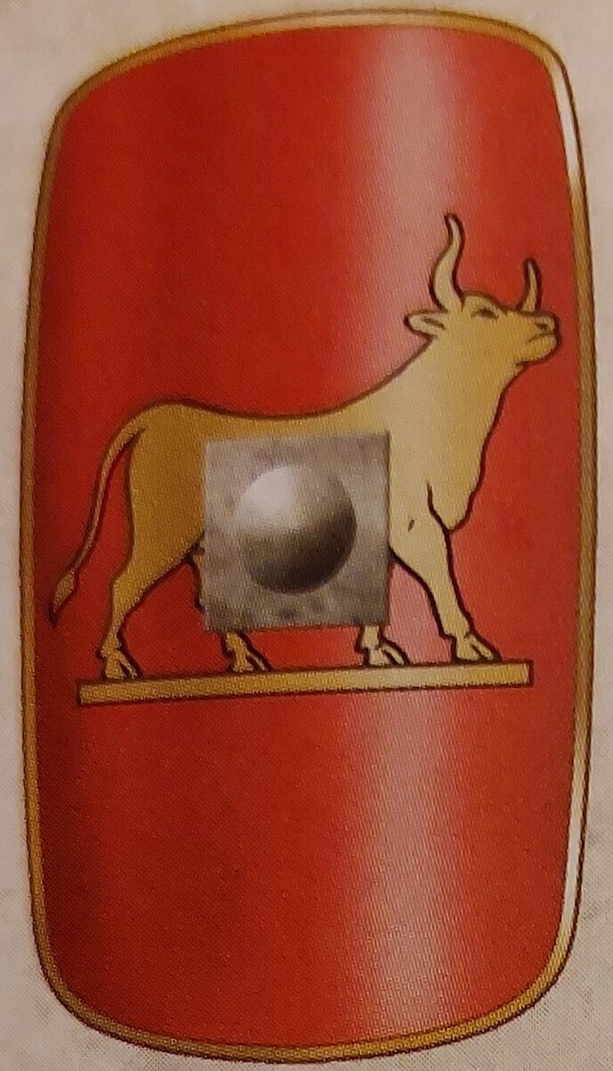 Эмблема VIII Августова легиона (из книги "легионы Рима" Дандо- Коллинз)