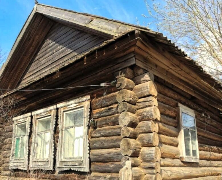 Бревно с перерубом