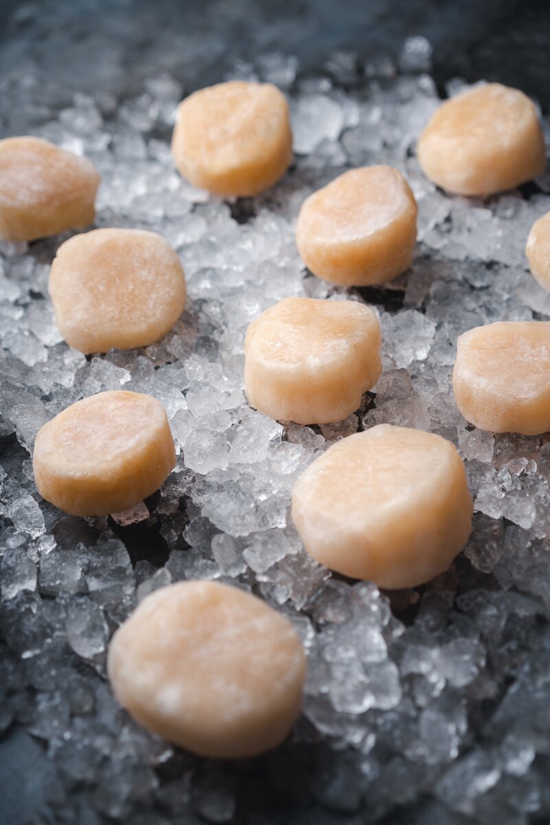 Филе сахалинского гребешка, 10-20 шт./кг