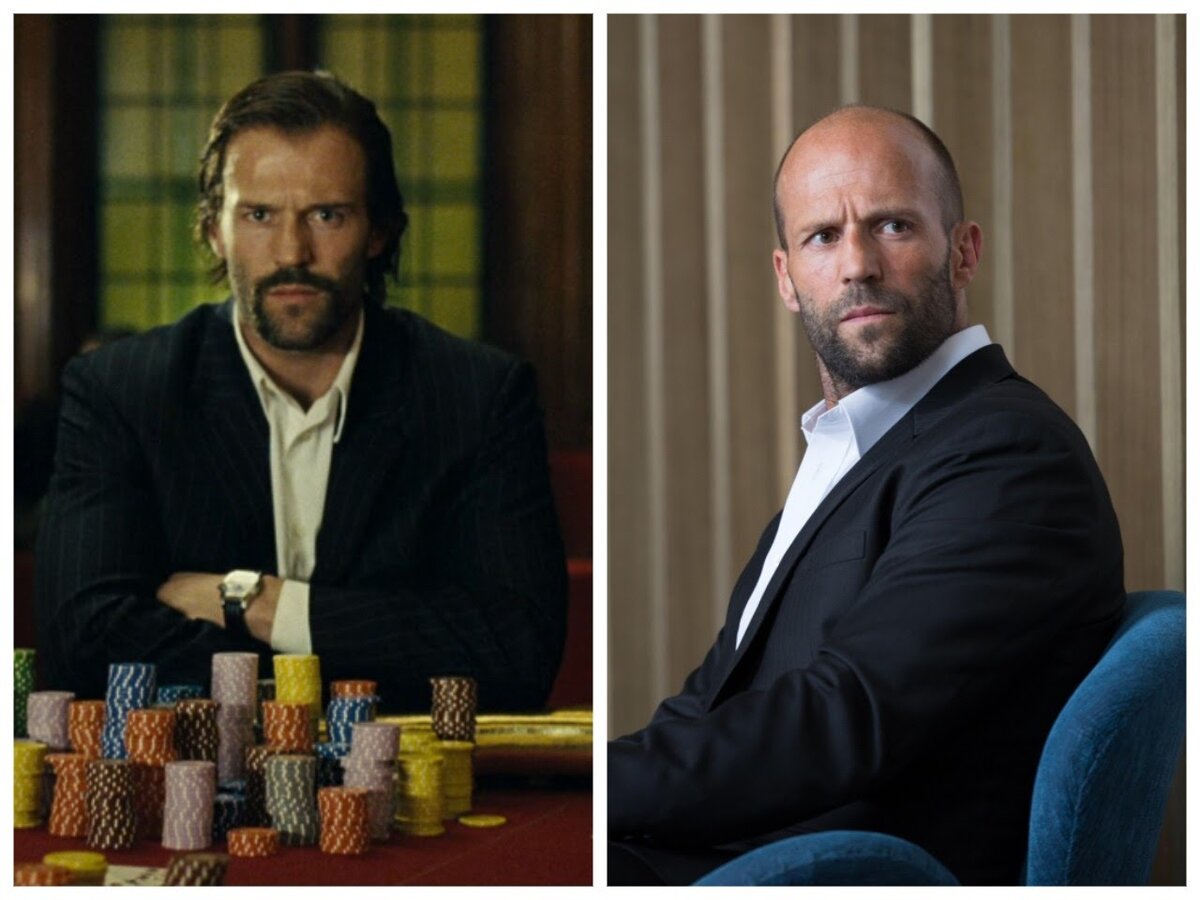 Кадр из фильма «Револьвер» / кадр из фильма «Механик: Воскрешение»