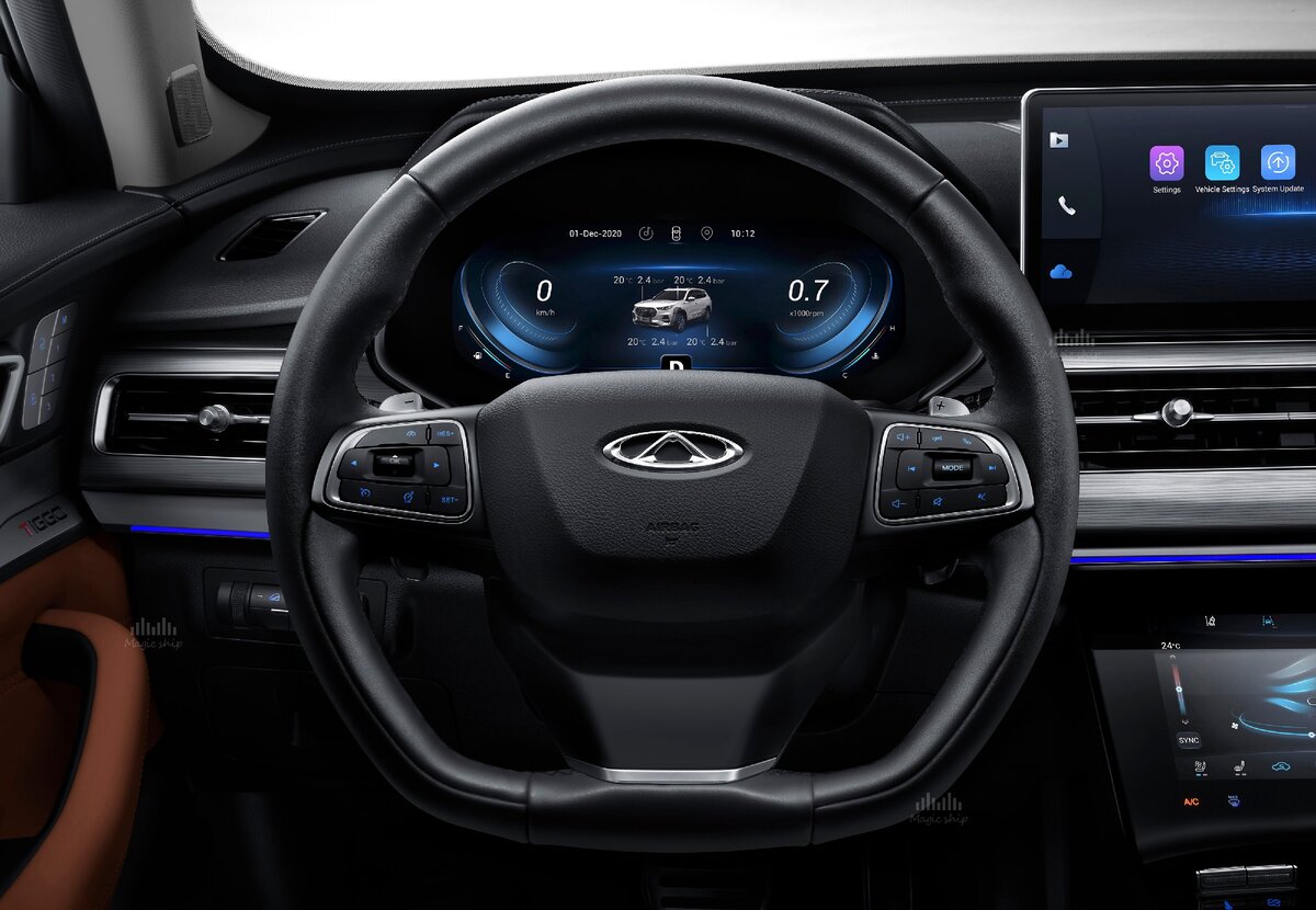 CHERY TIGGO 8 PRO |ЧЕРИ ТИГГО 8 ПРО - ЖК приборная панель