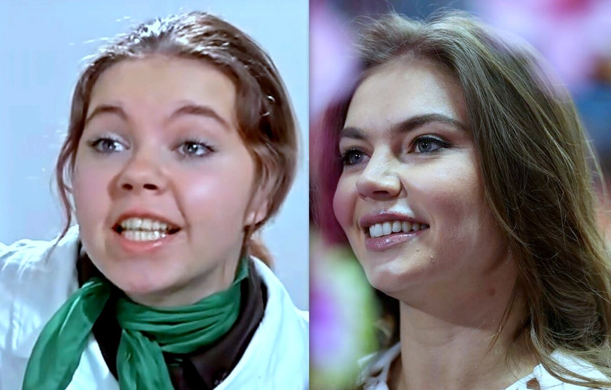 Звезда ярких эпизодов советского кино Наталья Воробьёва и гимнастка Алина Кабаева