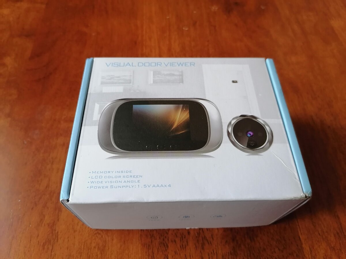 Установил недорогой электронный дверной глазок. Первые впечатления ...