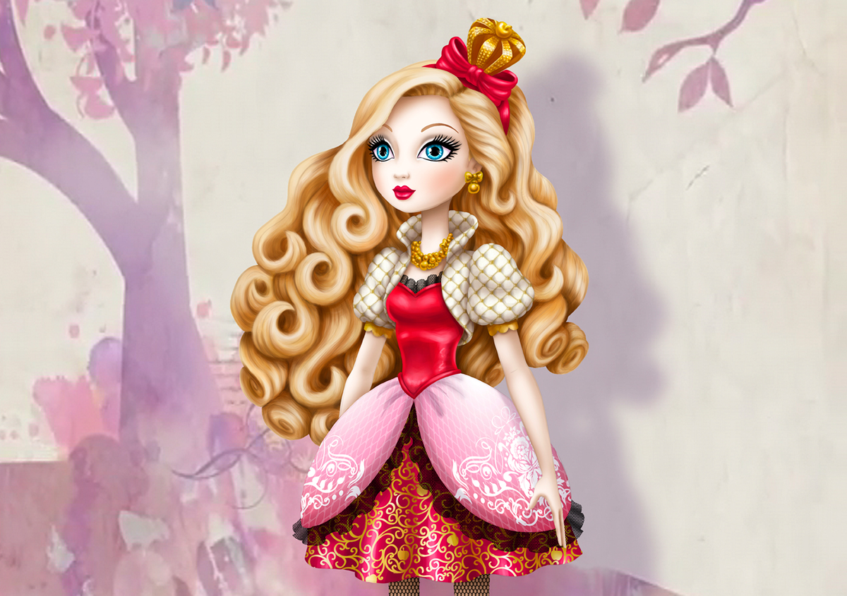 Apple White - героиня мультфильма Ever After High