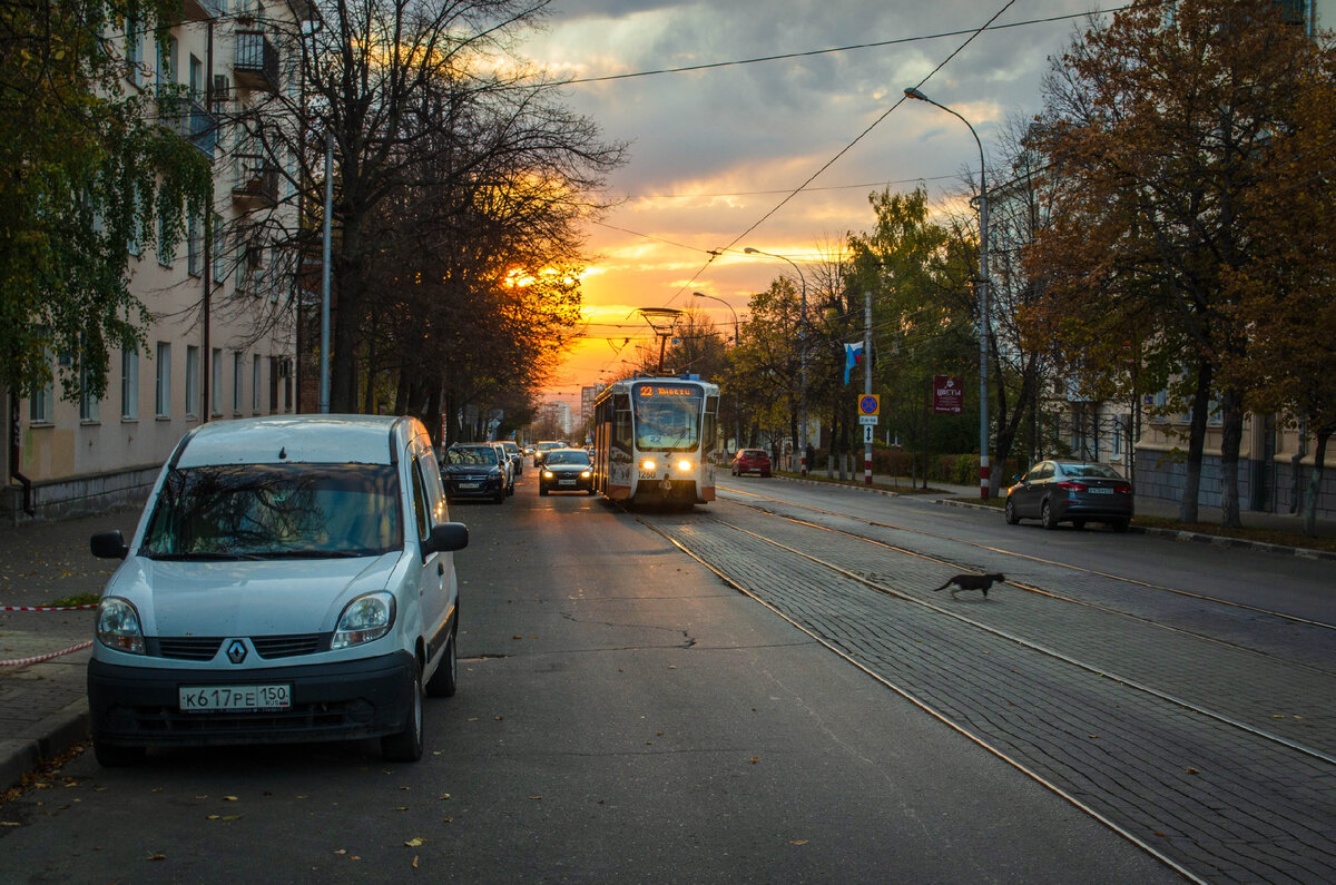Пылающее небо, фото автора