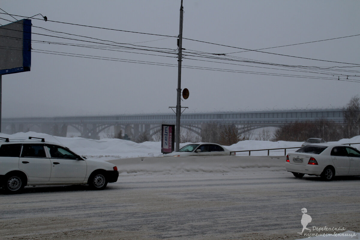 Самый длинный в мире крытый метромост - на заднем плане. Фото автора. 2016 год.