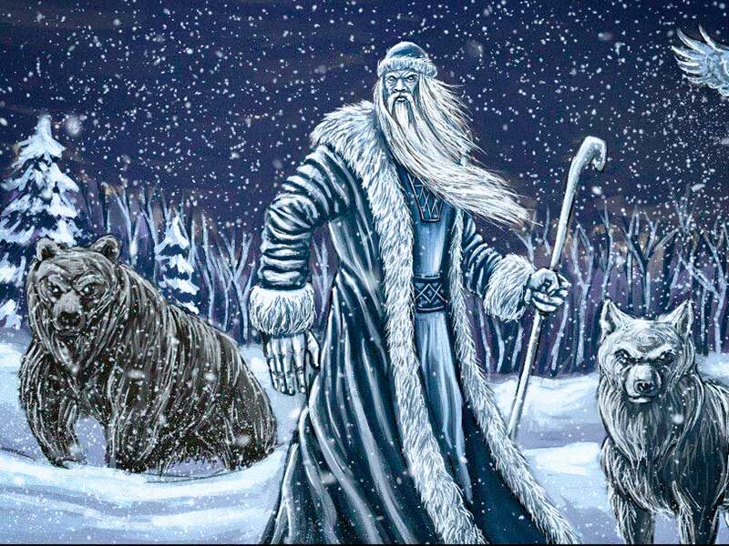 Корочун со своими помощниками.