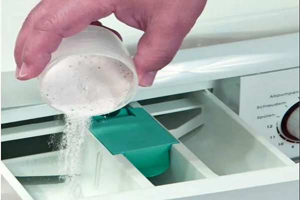 Добавляем порошок и запускаем