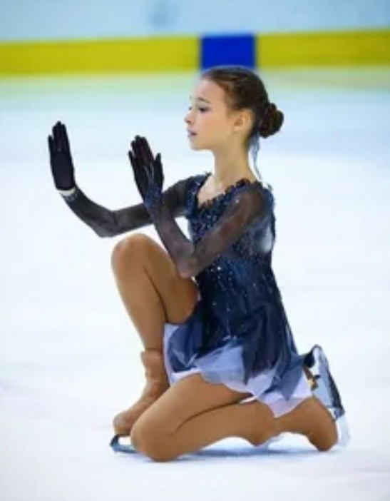 Анна Щербакова (не менее прекрасная претендентка на золото) 