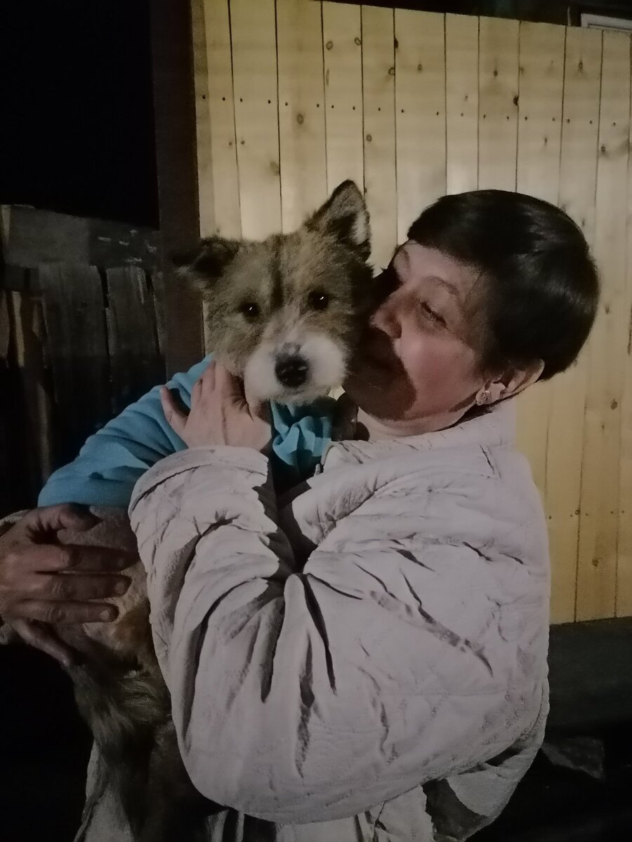 Ассоль с хозяйкой