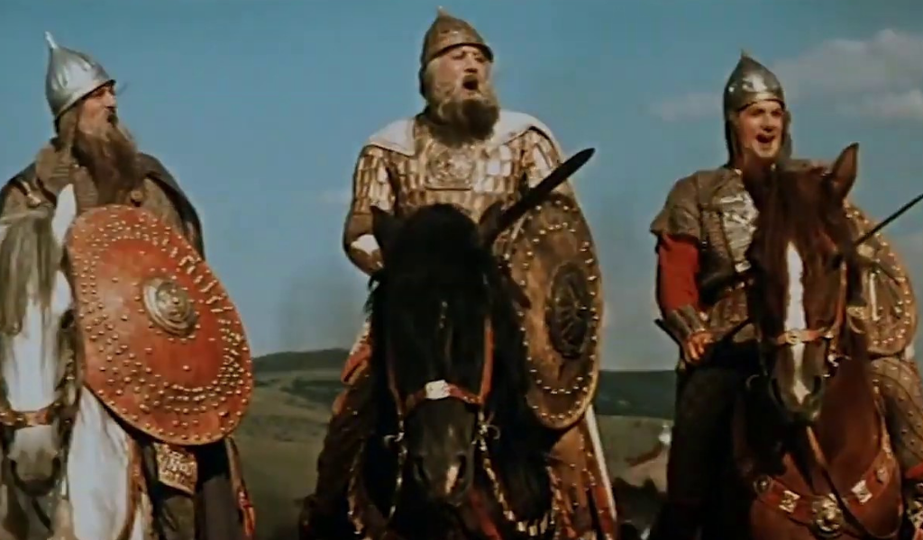 Кадр из фильма "Илья Муромец"